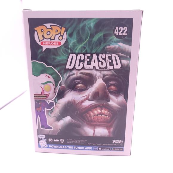DC DCeased Funko 4 pcs Collection Figure Sticker Mini Vinyl Figure New In Box - Picture 11 of 15